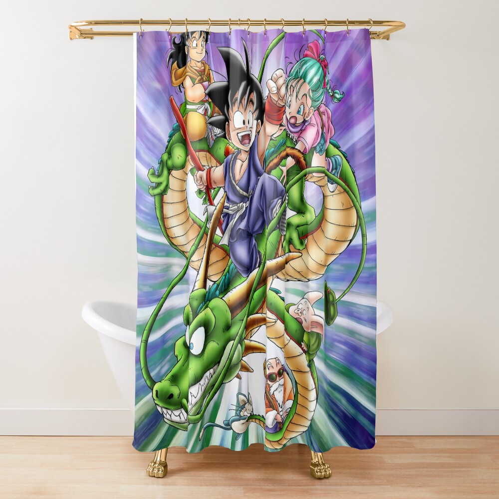 Dragon Ball Z Shower Curtain