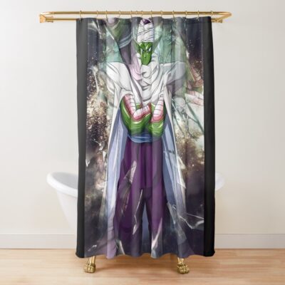 Dragon Ball Z Anime PICCOLO Shower Curtain