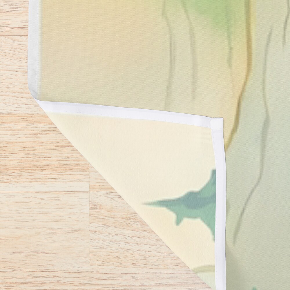 Db Goku On Flying Nimbus Shower Curtain - Image 2