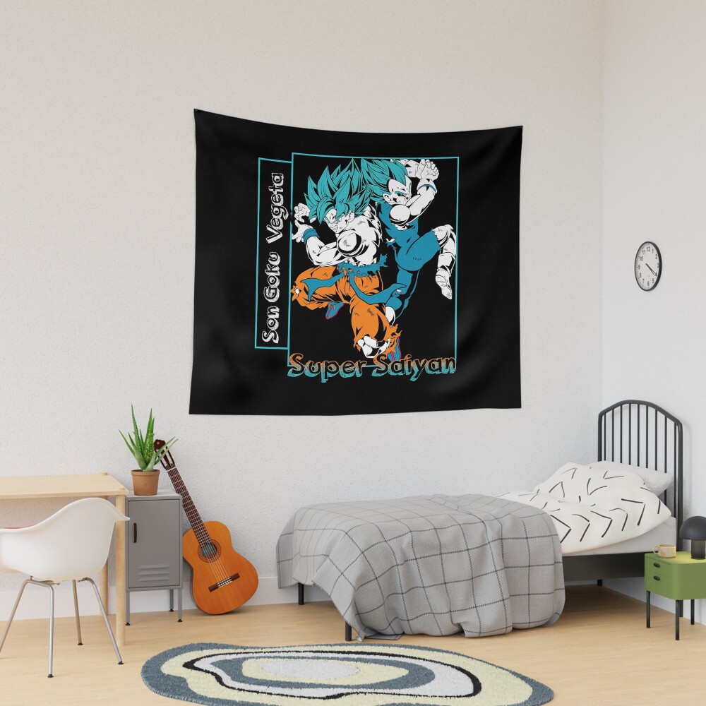 Goku Vegeta Super Saiyan Tapestry
