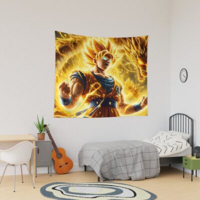 Goku Super Saiyan Tapestry